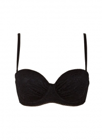 Black Lace Bra