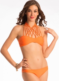 Orange  Bikini Set