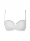 White Lace Padded Bra