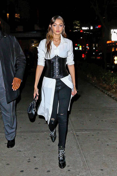 Gigi Hadid Models Tommy Hilfiger Lingerie To Campaign For Quality Education